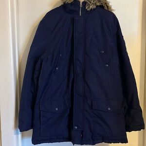 Polo Ralph Lauren Big Boys Navy Puffer Coat
